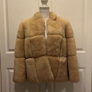 Dino Ricco Designer Shearling/Lambskin Fur Coat